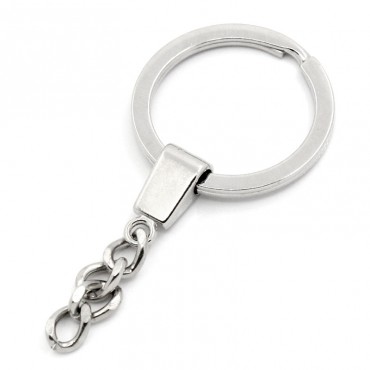 Silver Keychain Ring | Tessiland