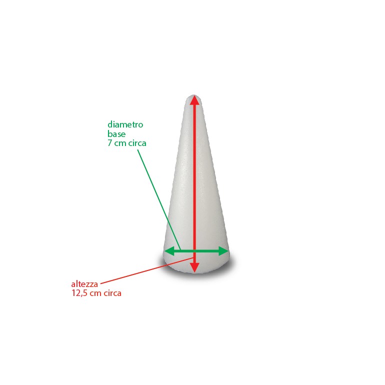 Sp115-Cono 12cm-1pz