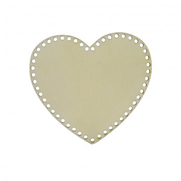 Base para bolso lateral Corazón 1pz LL 112