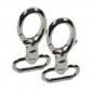 Snap hook for bags Top Silver 2 pcs