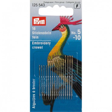 Aghi da ricamo 5-10 - P-125543 | Tessiland