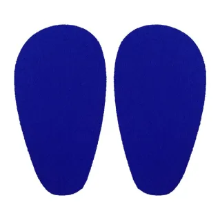 Suelas de fieltro para zapatillas infantiles base 3mm fáciles de coser Azul