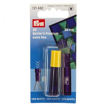 Agujas extra finas para quilting 26x0.53 | Tessiland