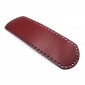 Bag Bottom for Crochet Bags Eco Leather 36x12 Burgundy | Tessiland