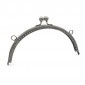 Chiusura clic clac Circle 20,5cm con anelli laterali per borse