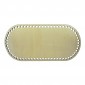 28x14 cm Wooden Oval Base for Bags and Home Decor | Tessiland
