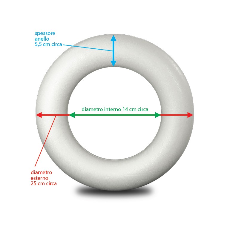 Sp110-Anello 25cm-1pz