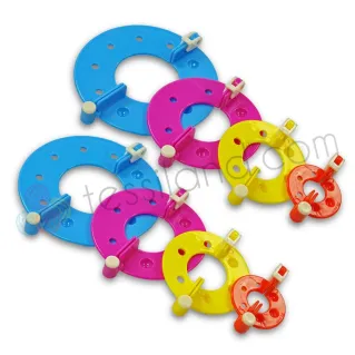 Fabricant de PomPon set 4 tailles pour pompons | Tessiland