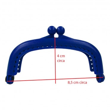 Clic clac Modern 8.5x4 cm-Cornflower blue