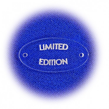 Etiqueta Handmade Plexi Transparente dibujo Limited-5 pz