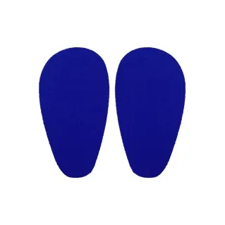 Suelas de fieltro para zapatillas infantiles base 3mm fáciles de coser Azul