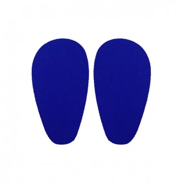 Suole in feltro per babbucce Bimbo base 3mm facili da cucire Blu
