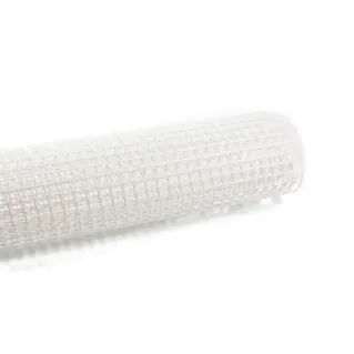 Plastic Mesh 50x100cm Reinforcement for Bags White