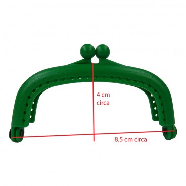 Clic clac Modern 8.5x4 cm-Green