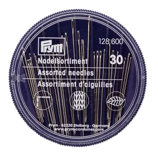 Aiguilles couture réparation broderie Prym 30 pcs | Tessiland