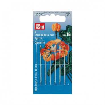 Aiguilles à Laine avec pointe 18 | Tessiland