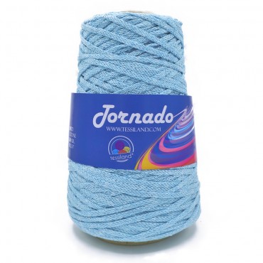 Tornado Cordino per borse misto cotone Azzurro Gr 200 | Tessiland