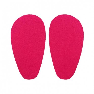 Suole in feltro per babbucce Bimbo base 3mm facili da cucire Rosa