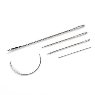 Upholstery Leather Sack Carpet Needles 5 pcs | Tessiland
