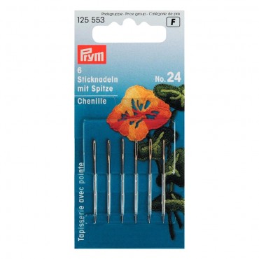 Wool Needles with Tip 24