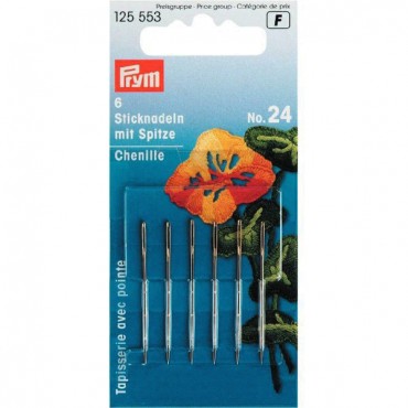 Wool Needles with Tip 24