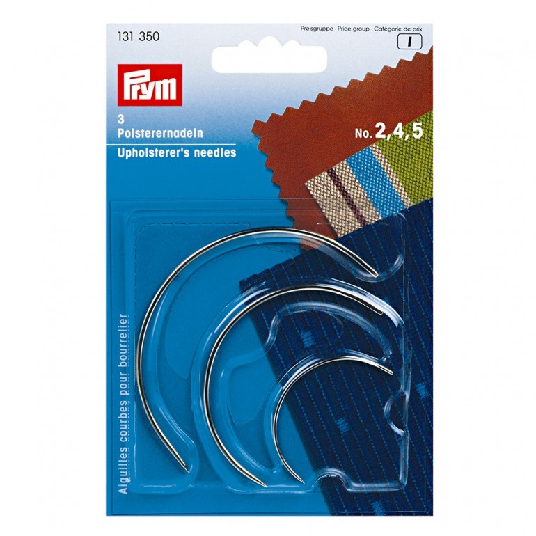 Agujas semiluna para tapiceros | Tessiland