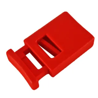Red Nylon Cord Stopper with Spring | Tessiland