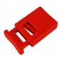 Red Nylon Cord Stopper with Spring | Tessiland