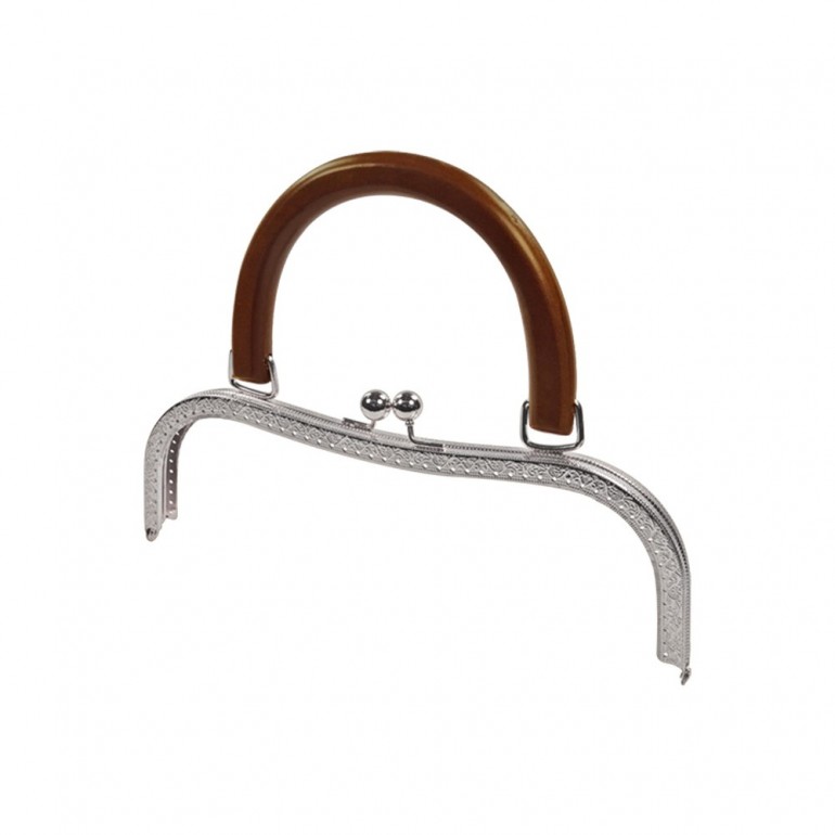 Clic Clac  Iron Wood cm 26 x 9 Argento