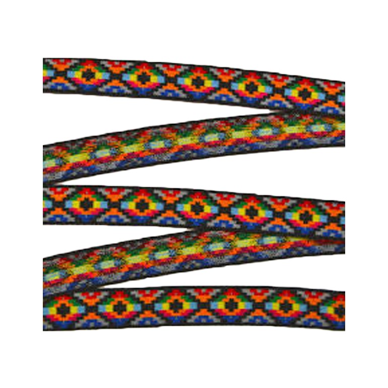 Elastico Ethno Giallo Multi 1mt - P-957459