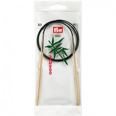 Ferri Circolari Bamboo Prym 5 cm80 - P-221508