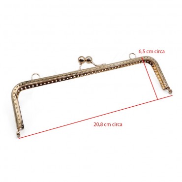 Clic clac pochette 20x8 Oro - MA163