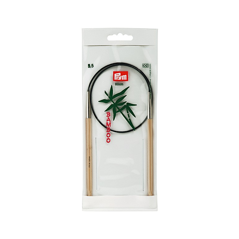 Ferri Circolari Bamboo Prym 5.5 cm60 - P-221519