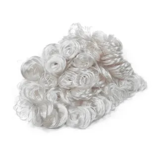 Doll and Amigurumi Hair Wig White
