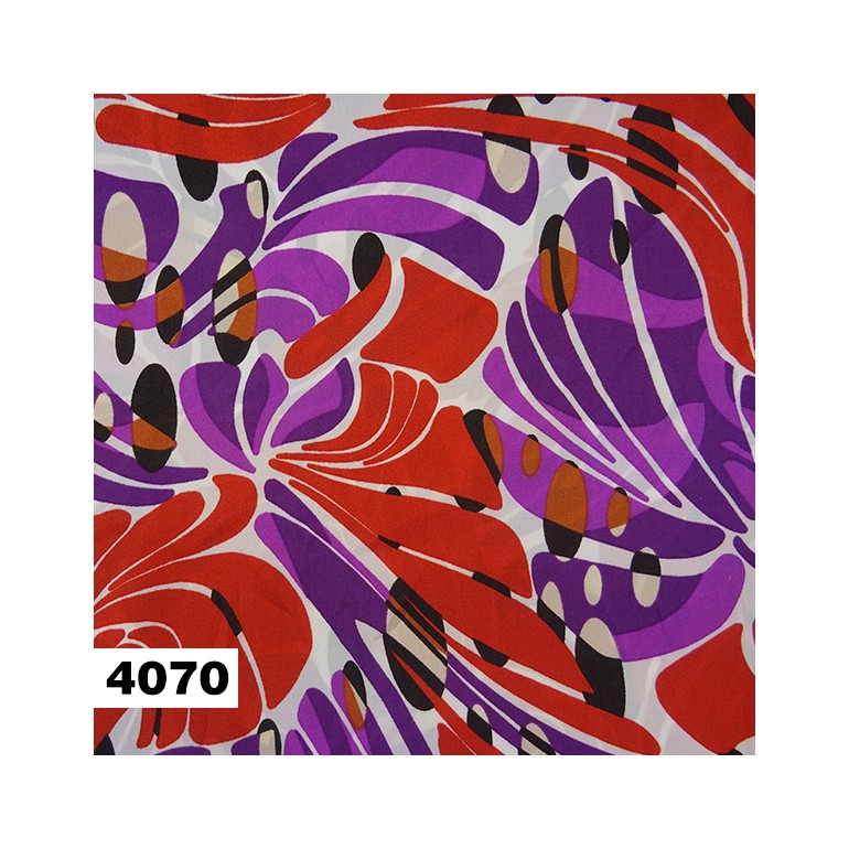 Tes-4070-Floreale-Rosso Viola