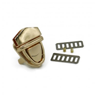 Cierre para bolso Badge Oro