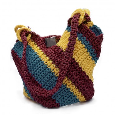 Artemisia Bordeaux DIY Crochet Bag Kit
