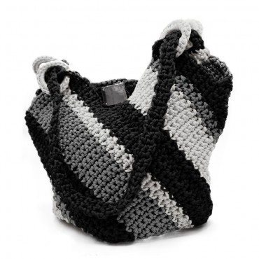 Kit de Sac au crochet faites-le vous-même Artemisia Noir