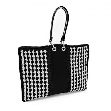 Kit Borsa Nikol Noir: Élégance Vintage Faites-Le-Vous-Même