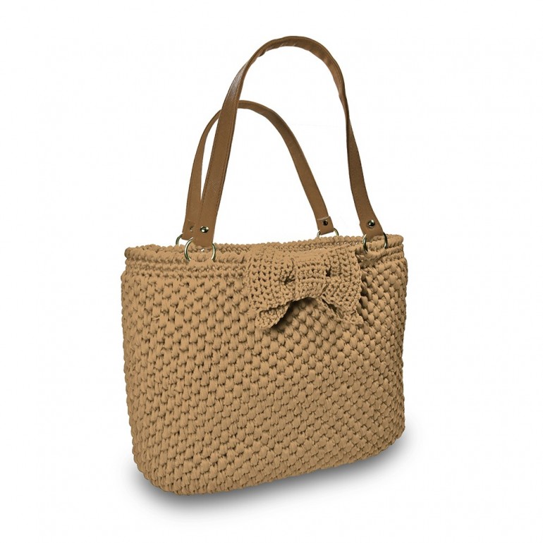 Kit Borsa fai da te Ribbon Nocciola