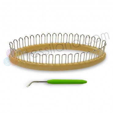 TS-266030-Knitting loom socks - 15 cm