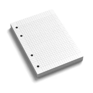 Récents A5 à carreaux blancs pour planners | Tessiland