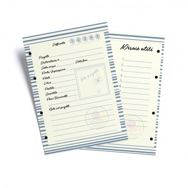 Ricambi forati A5 Progetto