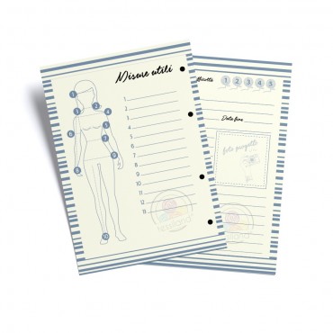 Ricambi forati A5 Progetto