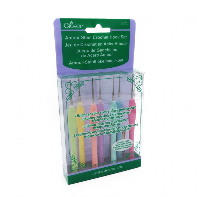 Set 7 Uncinetto Amour Clover