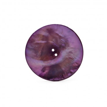 Bottoni Akoya in madreperla 1pz Viola