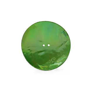 Boutons Akoya en nacre 1 pièce Vert