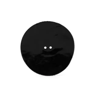 Akoya Mother-of-Pearl Button 1 piece Black
