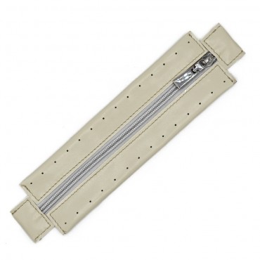 Zip 20cm Lampo per borsa Panna