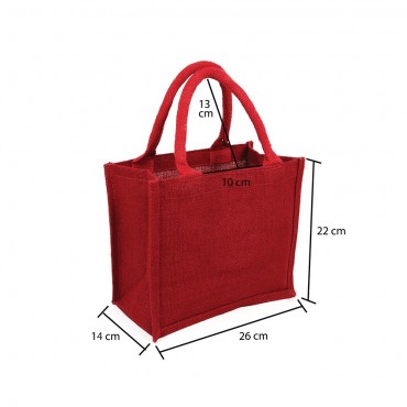 Bolso Yute 26x22 Red| Tessiland